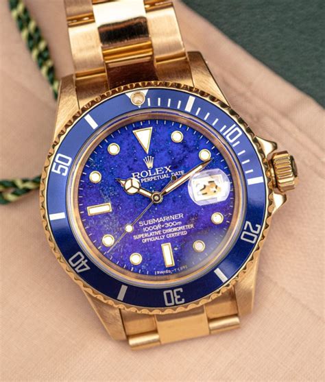 rolex lapis lazuli dial